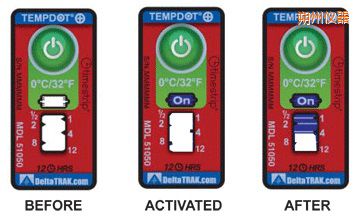 朔州溫度指示標(biāo)簽 累計(jì)上升時(shí)間/溫度的標(biāo)簽