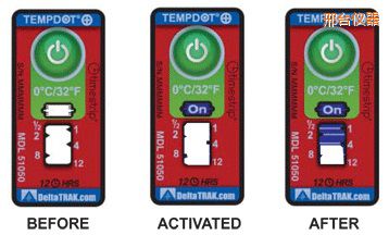 邢臺(tái)溫度指示標(biāo)簽 累計(jì)上升時(shí)間/溫度的標(biāo)簽