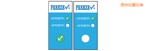 揚(yáng)州溫度指示標(biāo)簽 冷凍檢查 Thermolabels